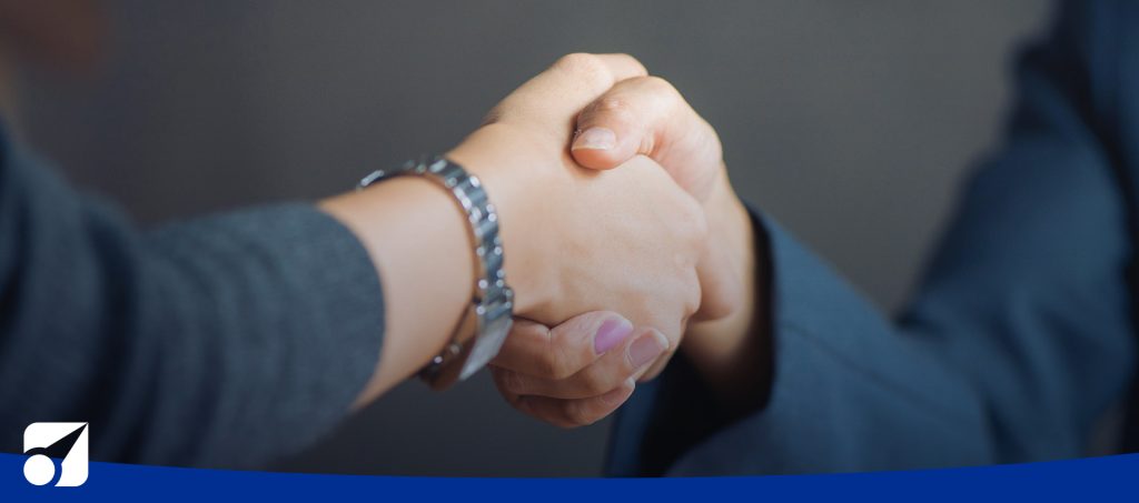 Image of people shaking hands