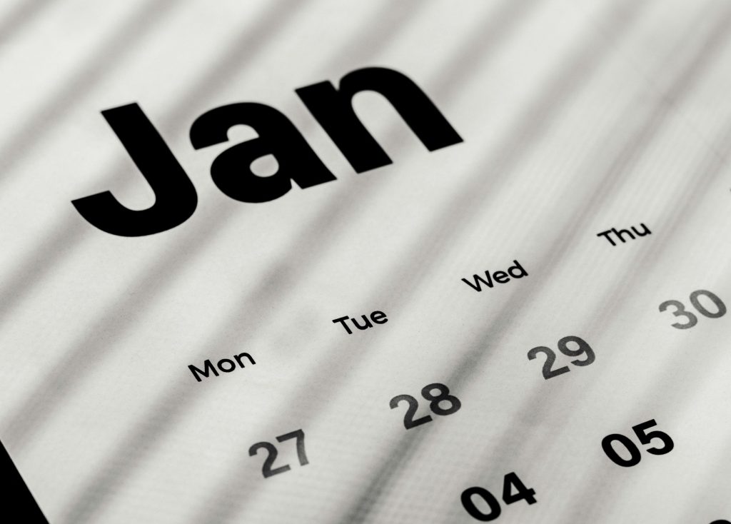 January Calendar
